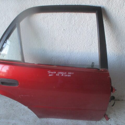 2001 TOYOTA COROLLA AE111 1.6I RR DOORSHELL