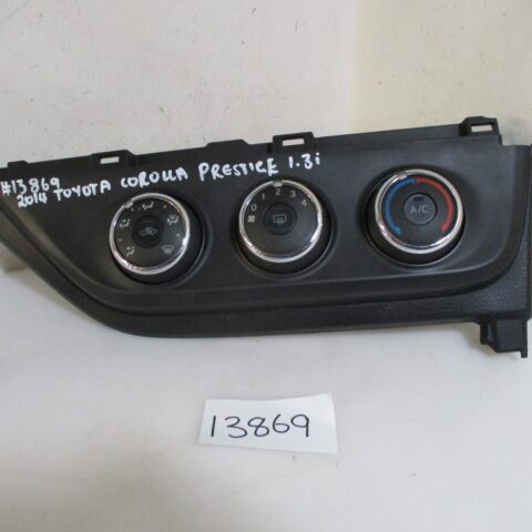 2014 TOYOTA COROLLA 1.3I PRESTIGE CLIMATE CONTROL UNIT