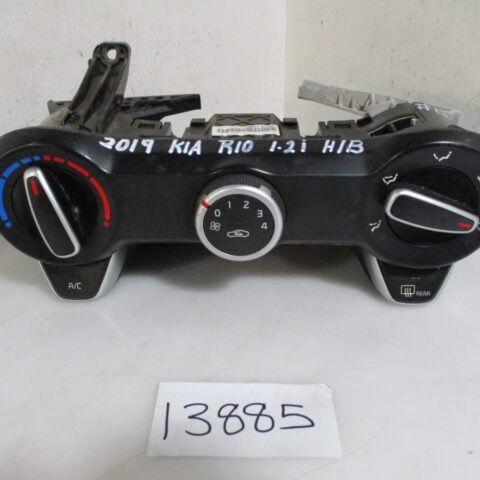 2019 KIA RIO 1.2I H/B CLIMATE CONTROLL UNIT