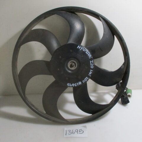 2011 HYUNDAI I20 1.4I A/T RADIATOR FAN NO-COWL