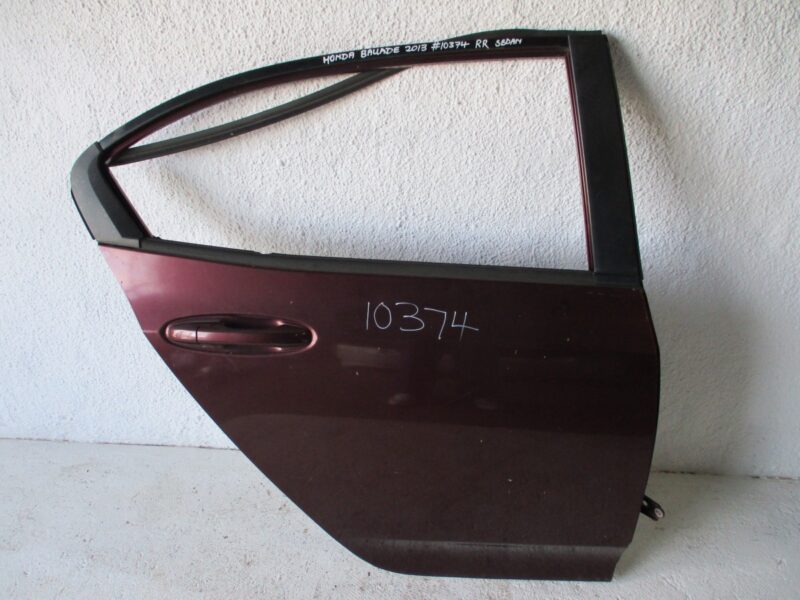 2013 HONDA BALLADE 1.5I SEDAN RR DOORSHELL