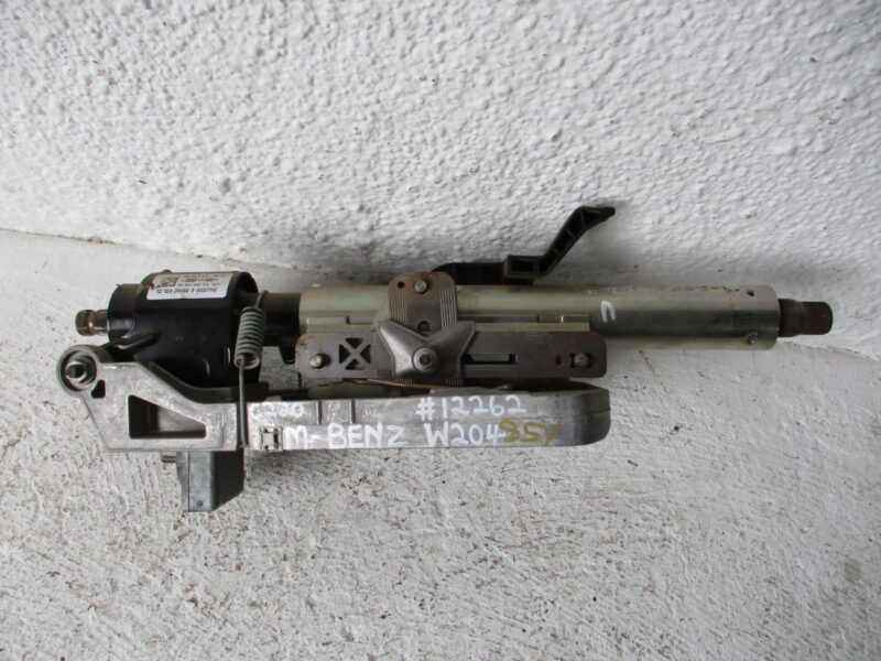 2012 MERCEDES BENZ W204 C220 SEDAN MANUAL STEERING SHAFT WITH LOCK SENSOR