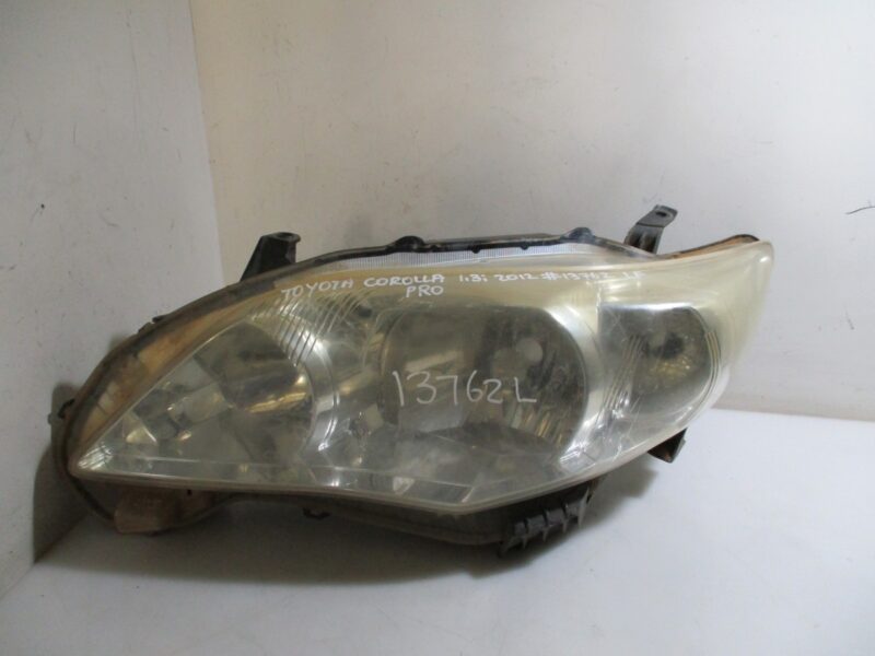 2012 TOYOTA COROLLA PRO 1.3I LH HEADLAMP (SLIGHT DAMAGED)