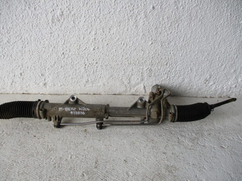 2008 MERCEDES-BENZ W204 C200K STEERING RACK WITHOUT SENSOR