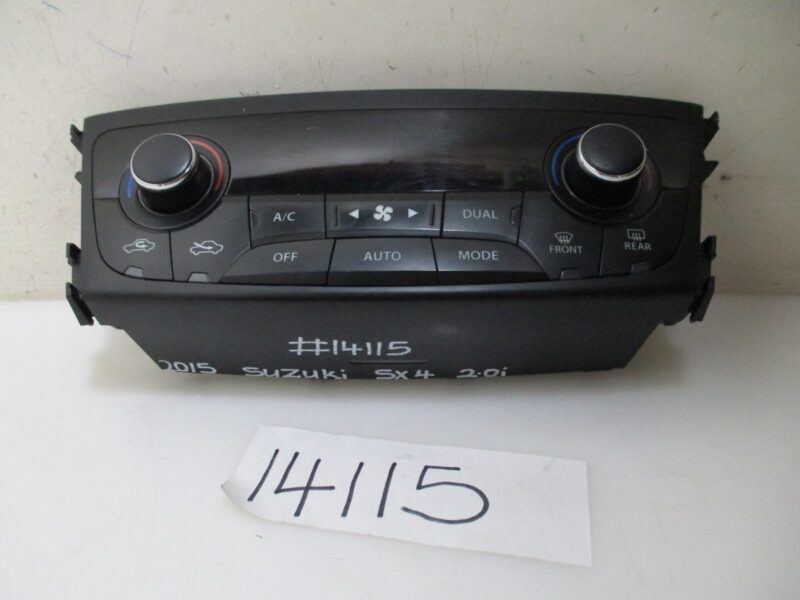 2015 SUZUKI SX4 1,6I CLIMATE CONTROL UNIT