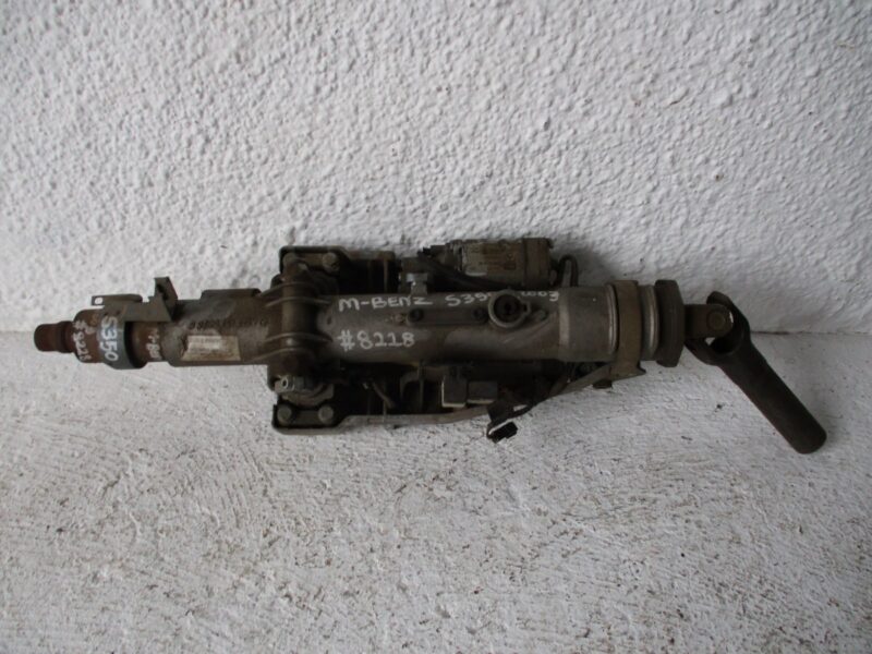 2003 MERCEDES BENZ S350 W220  SEDAN MANUAL STEERING SHAFT WITH LOCK SENSOR