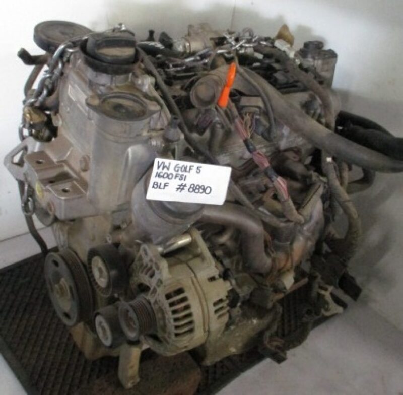 2007 VW GOLF 5 1.6FSI ENGINE ONLY; ENG NO: BLF