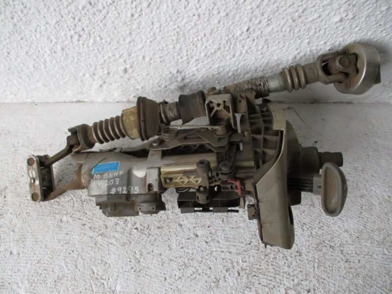 2005 MERCEDES BENZ W203 C180K SEDAN MANUAL STEERING SHAFT WITH LOCK SENSOR
