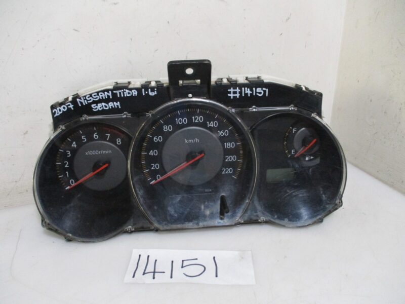 2007 NISSAN TIIDA 1.6I SEDAN INSTRUMENT CLUSTER