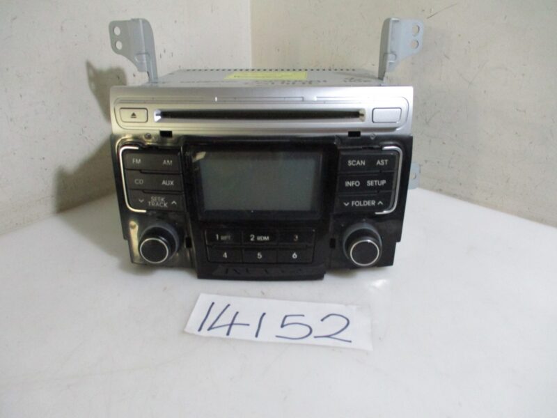 2011 HYUNDAI SONATA 2.4I A/T RADIO