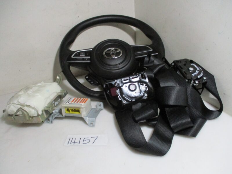 2023 TOYOTA STARLET 1.5I AIRBAG SET WITH DASH (STEERING WHEEL BEND)