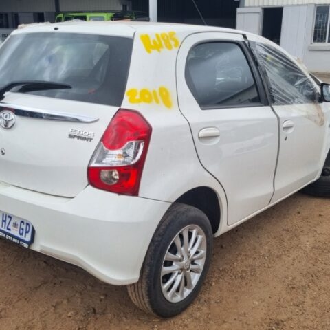 2018 TOYOTA ETIOS 1.5I H/B SPRINT VARIOUS SPARES