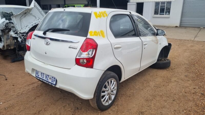 2018 TOYOTA ETIOS 1.5I H/B SPRINT VARIOUS SPARES