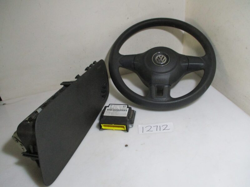 2009 VW POLO 6 1.6I H/B AIRBAG SET WITH DASH