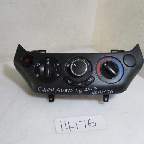 2014 CHEVROLET AVEO 1.6I SEDAN A/T CLIMATE CONTROL UNIT