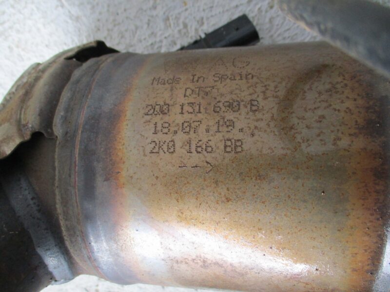 2019 VW T-CROSS 1.0TSI DSG CATALYTIC CONVERTER - Image 2