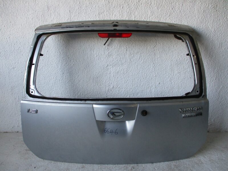 2006 DAIHATSU SIRION 1.3I TAILDOOR SHELL
