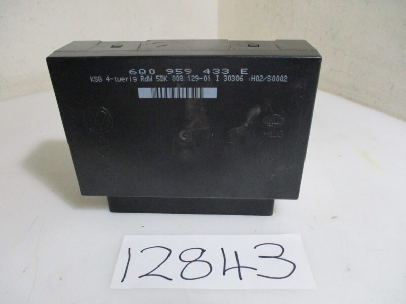 2007 VW POLO 1.6I H/B COMFORT CONTROL MODULE