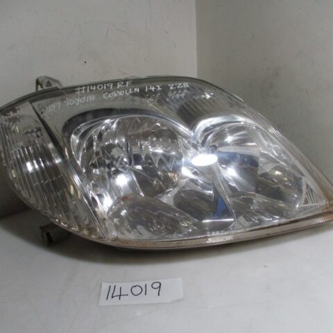 2007 TOYOTA COROLLA 1.4I ZZE RH HEADLAMP