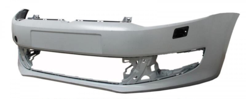 10-14 VW POLO 6 H/B FRONT BUMPER + WASHER HOLE
