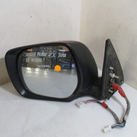 2018 TOYOTA PRADO VX 3.0D LEFT HAND DOOR MIRROR (20 WIRES, WITH CAMERA)