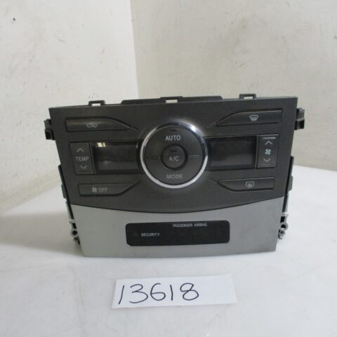 2012 TOYOTA COROLLA PROFFESIONAL 2.0 D4D CLIMATE CONTROL UNIT