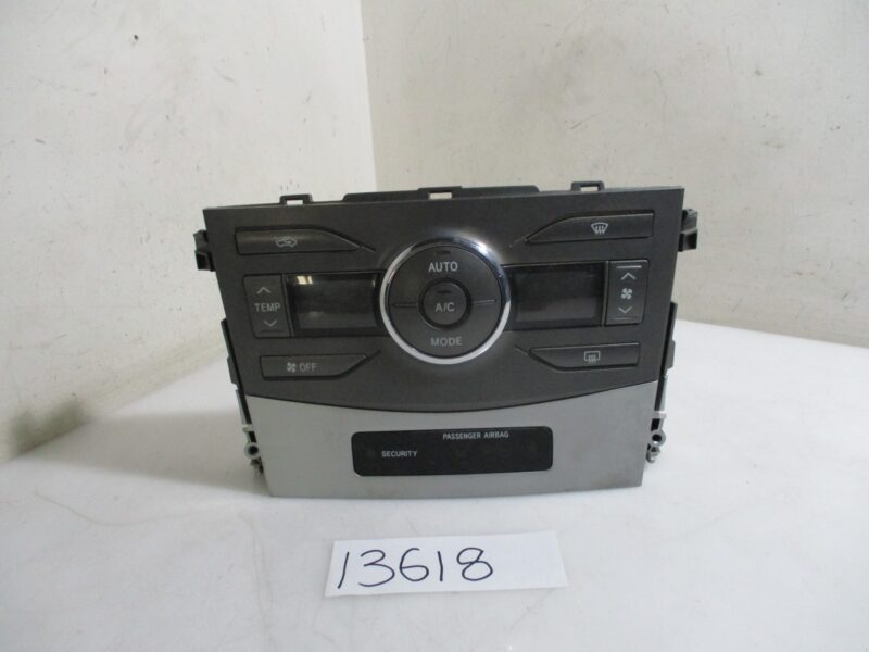 2012 TOYOTA COROLLA PROFFESIONAL 2.0 D4D CLIMATE CONTROL UNIT