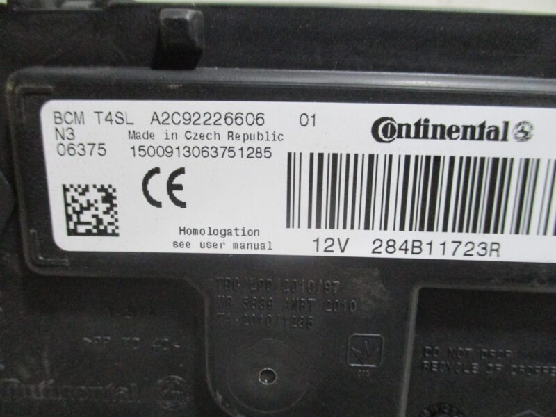 2017 RENAULT CLIO 4 900TI BODY CONTROL MODULE - Image 2