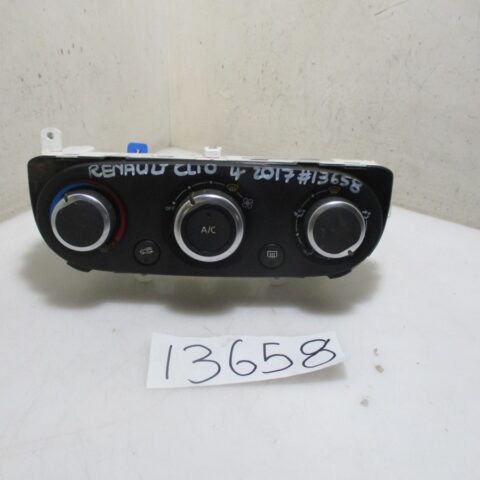 2017 RENAULT CLIO 4 900TI CLIMATE CONTROL UNIT