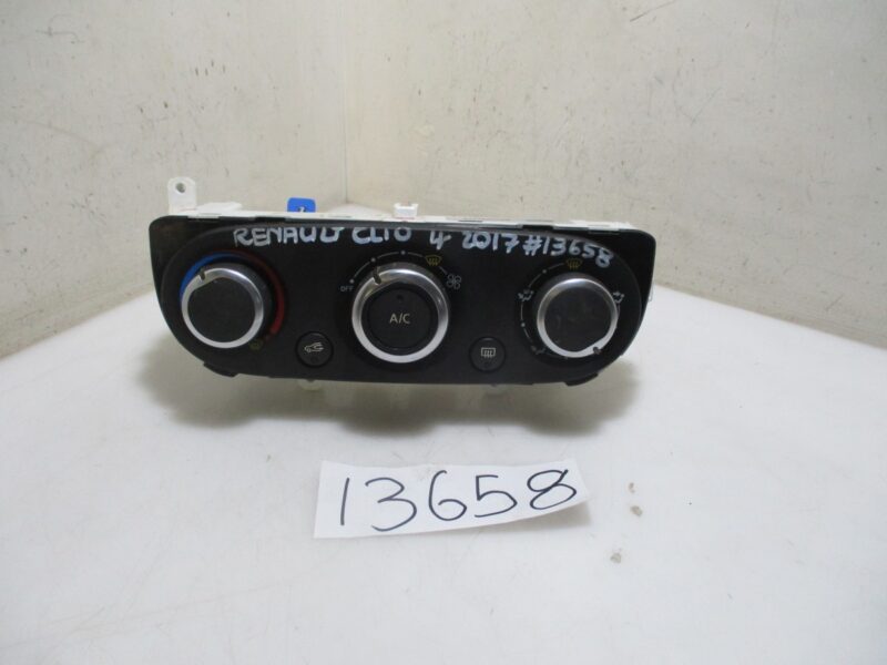 2017 RENAULT CLIO 4 900TI CLIMATE CONTROL UNIT