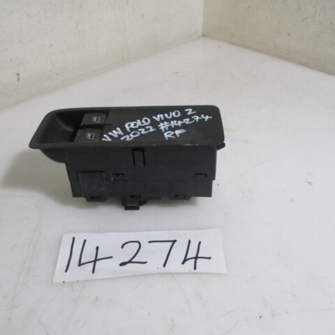 2022 VW POLO VIVO 2 1.4I H/B RF WINDOW SWITCH (2 BUTTON)