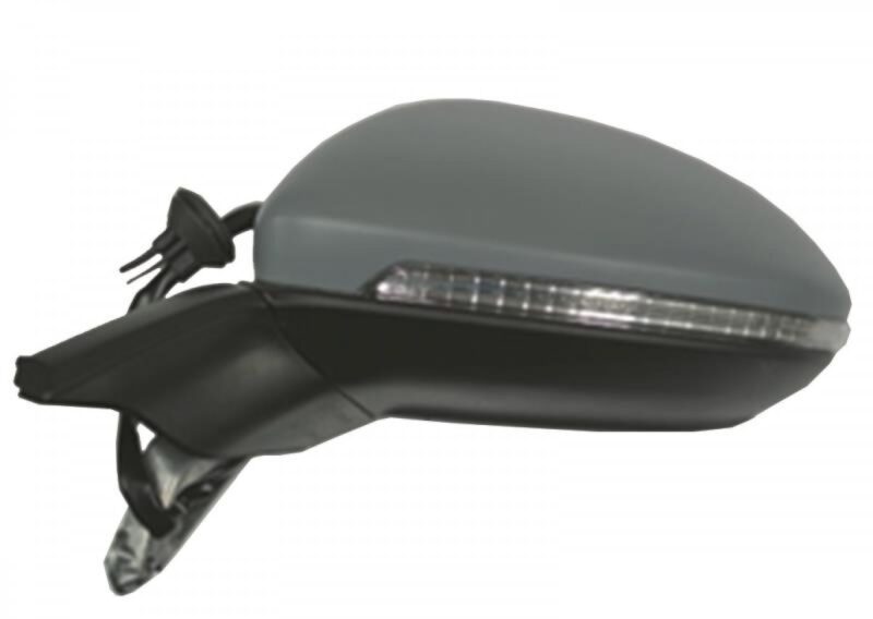 Volkswagen Golf 7 13-17 Left Hand Mirror Electrical With Indicator +Memory + Heated + Autofold