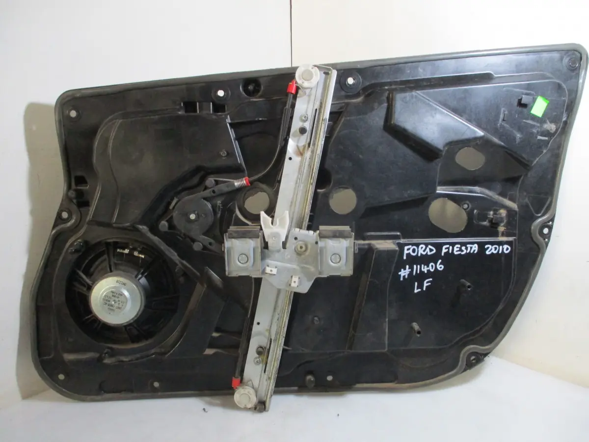 2010 FORD FIESTA 1.6I H/B LF WINDER MECH + MOTOR