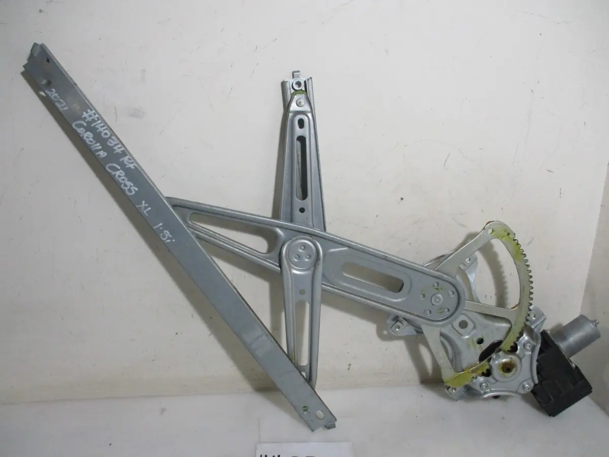 2022 TOYOTA COROLLA CROSS 1.8XL RF WINDER MECH + MOTOR