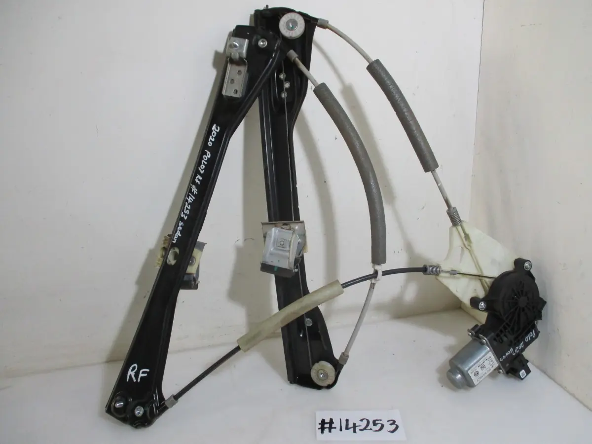2020 VW POLO 7 1.6TSI SEDAN RF WINDER MECH + MOTOR