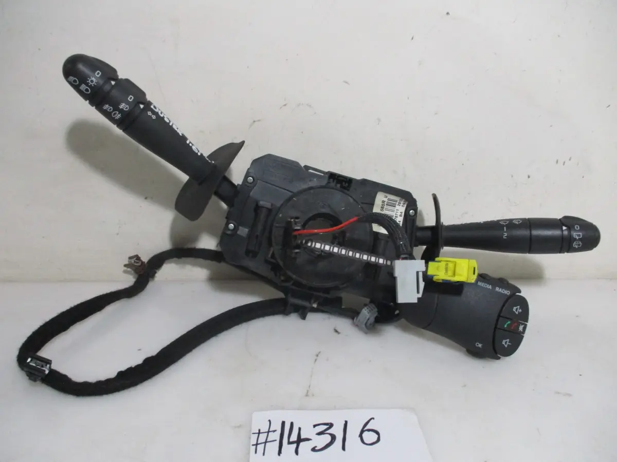 2015 RENAULT DUSTER 1.6I COMBO SWITCH (WITHOUT SLIP RING)