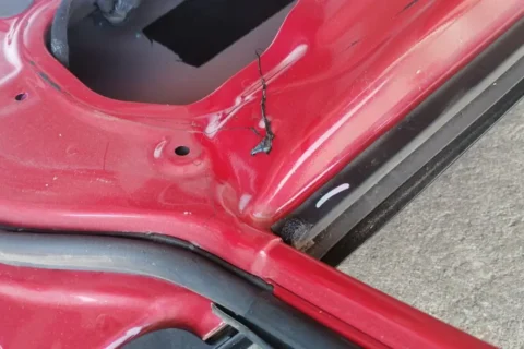 2015 KIA RIO 1.4I H/B LF DOORSHELL (DAMAGED INSIDE) - Image 3