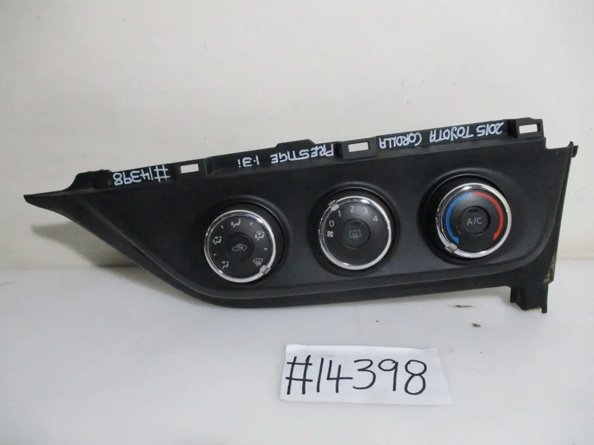 2015 TOYOTA COROLLA 1.3I PRESTIGE CLIMATE CONTROL UNIT