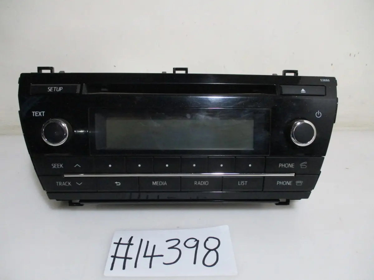 2015 TOYOTA COROLLA 1.3I PRESTIGE RADIO
