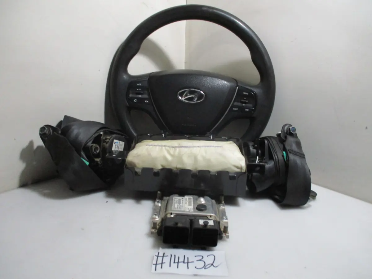 2018 HYUNDAI I20 1.2I H/B AIRBAG SET (WITH DASHBOARD)