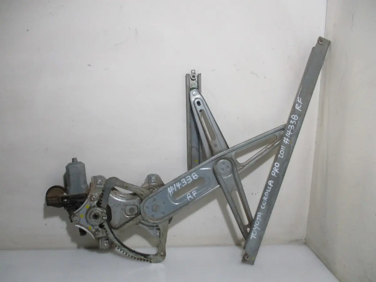 2011 TOYOTA COROLLA PRO 1.3I RF WINDER MECH + MOTOR