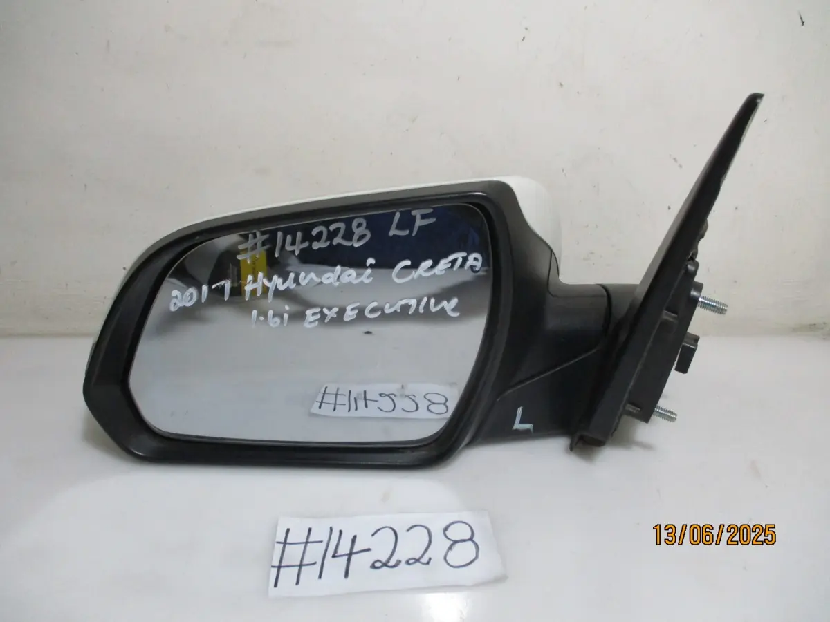 2017 HYUNDAI CRETA 1.6I EXECUTIVE LH DOORMIRROR + INDICATOR