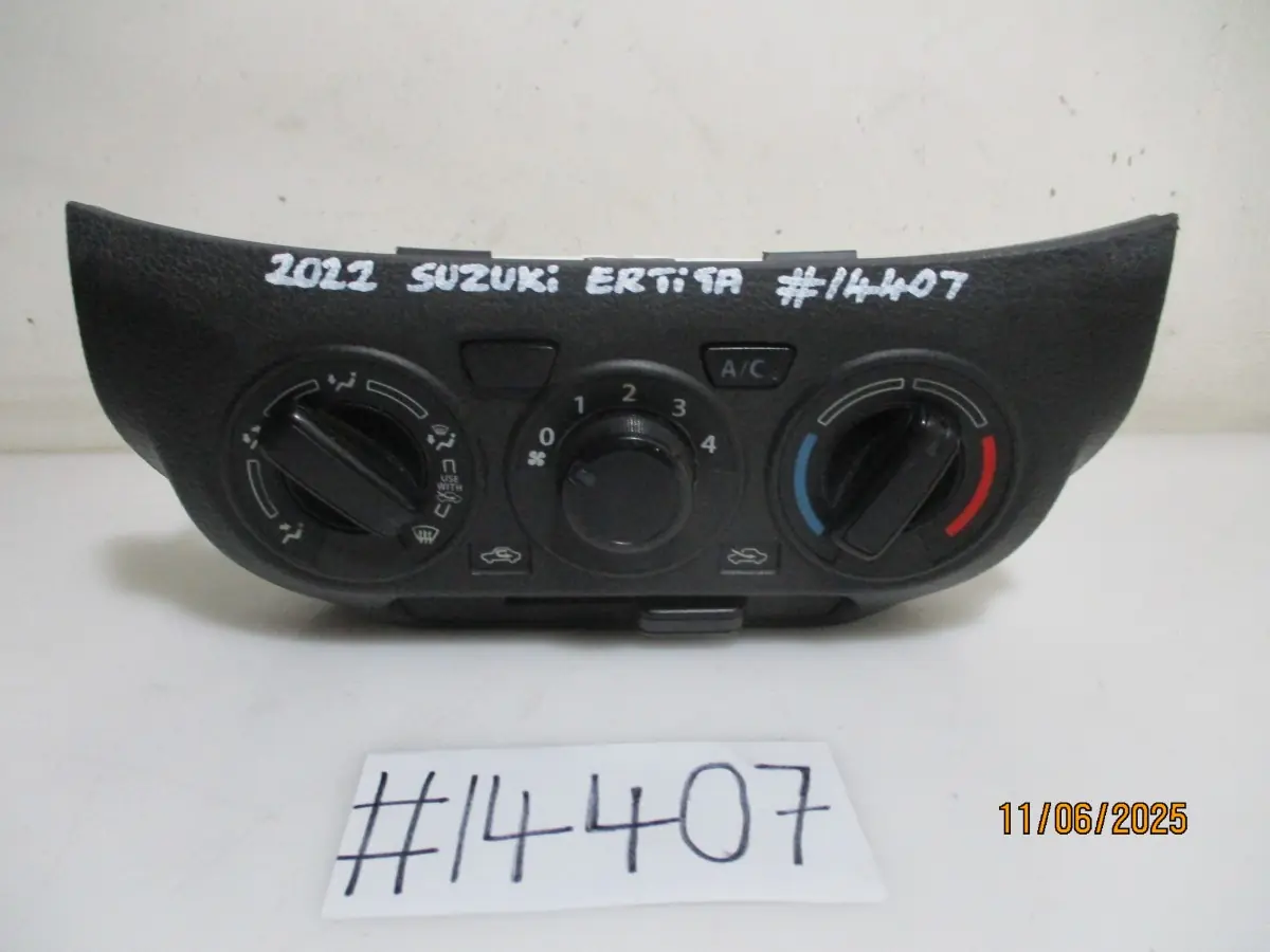 2019 SUZUKI ERTIGA 1.5I GA CLIMATE CONTROL UNIT