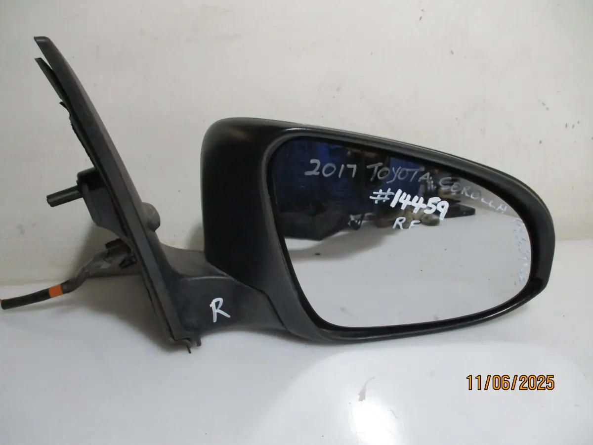 2017 TOYOTA COROLLA 1.3I PRESTIGE RH DOORMIRROR ELECT WITH IND