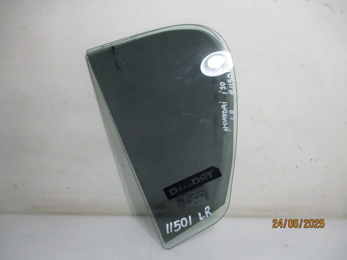 2014 HYUNDAI I20 1.2I H/B LR 1/4 GLASS