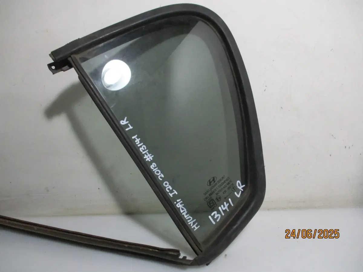 2013 HYUNDAI I20 1.4I LR 1/4 GLASS