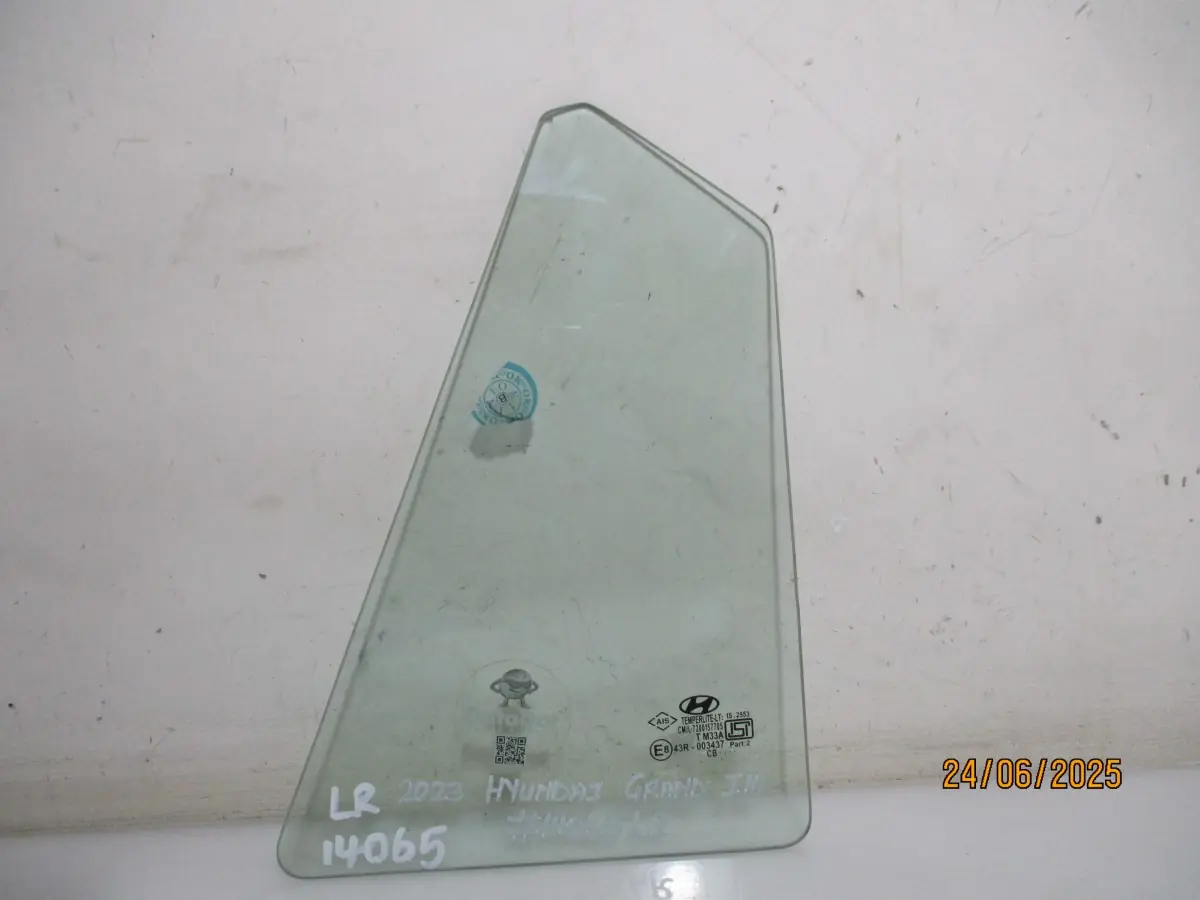 2022 HYUNDAI GRAND I10 1.0I LR 1/4 GLASS