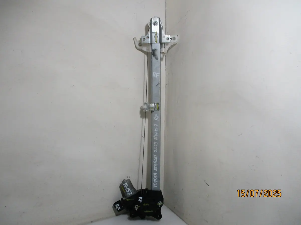 2023 TOYOTA STARLET 1.5I RF WINDER MECH + MOTOR