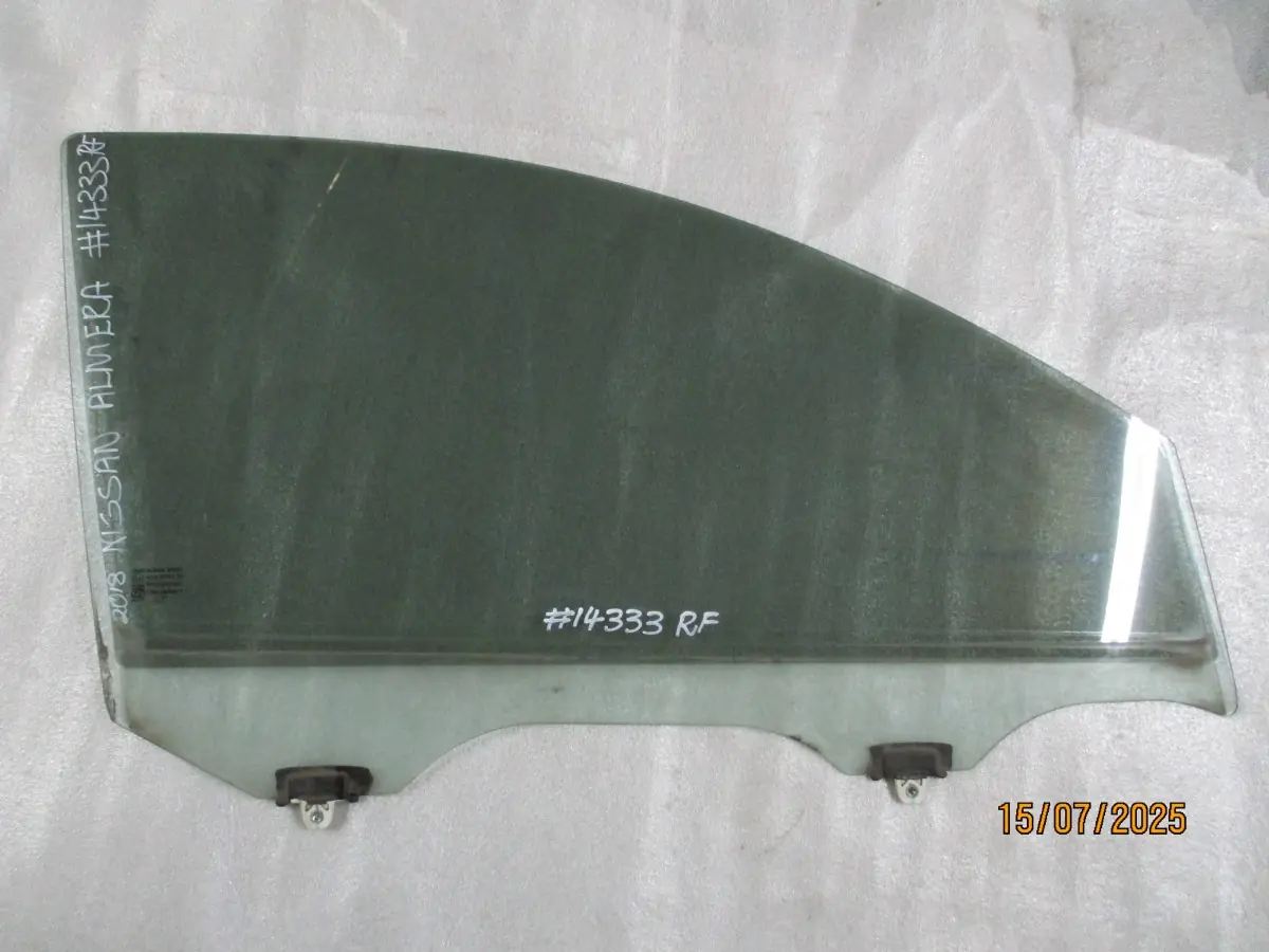 2018 NISSAN ALMERA 1.5I RF DOOR GLASS
