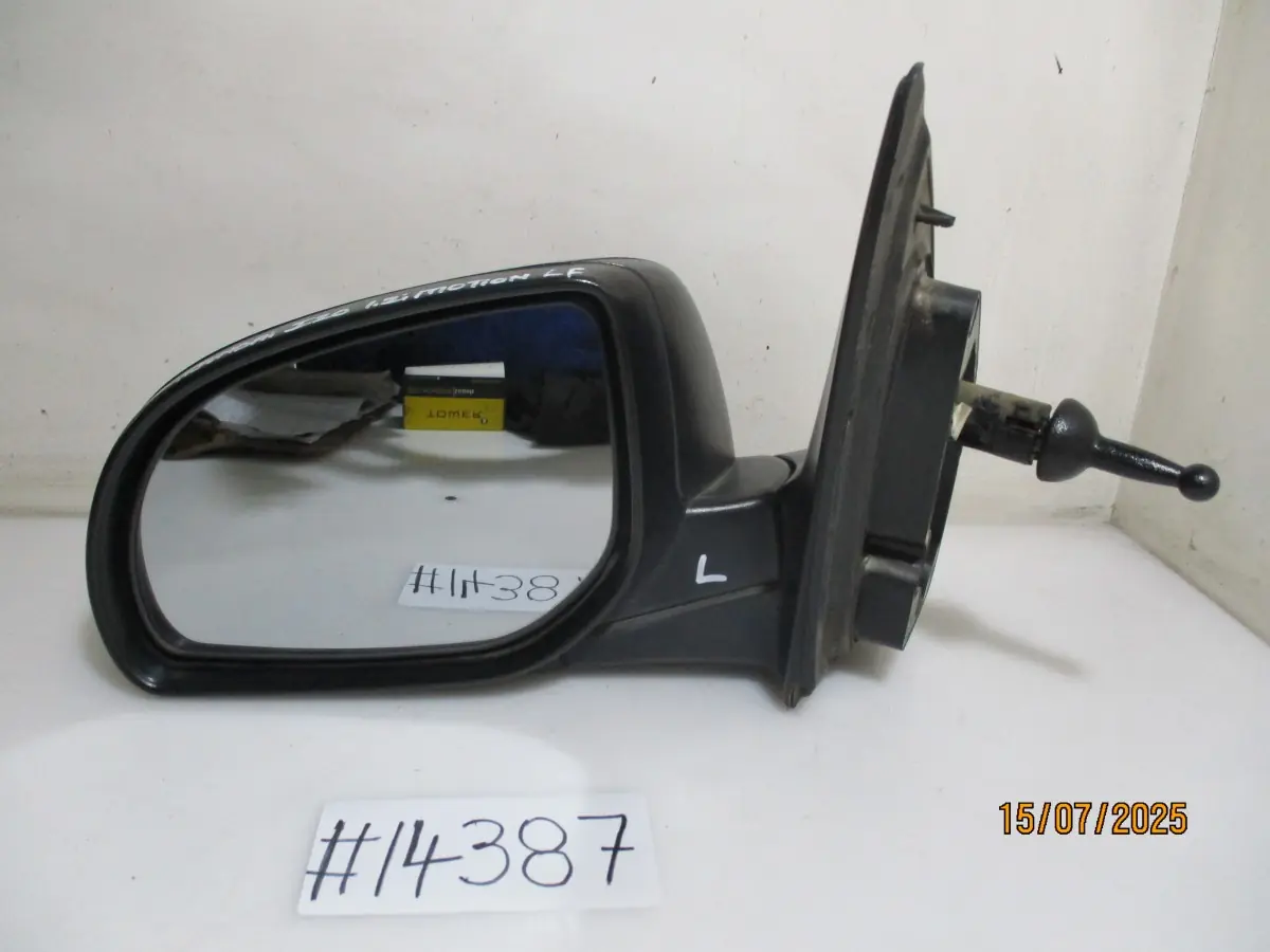 2014 HYUNDAI I20 1.2I H/B LH DOOR MIRROR (MANUAL)